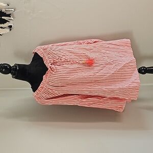 Michael kors top blouse, off shoulder Bohemian Style blouse XL